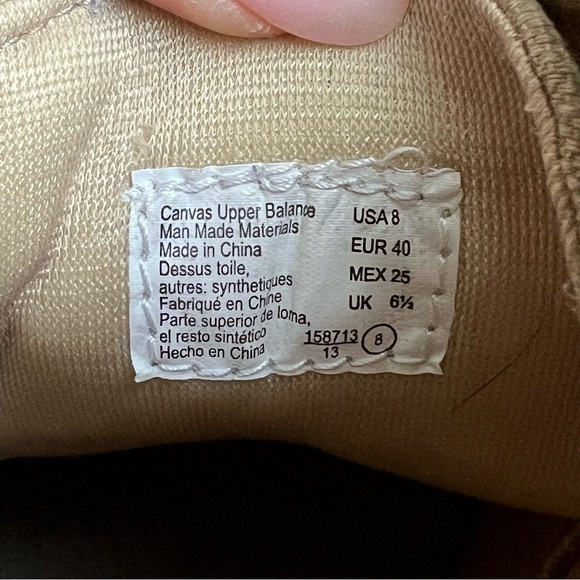 American Eagle Canvas Wedge Lace Up Bootie - Picture 6 of 6